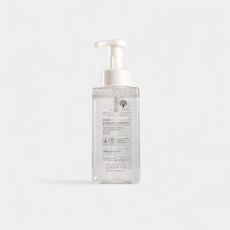 Savia Hand Bubble Cleanser 500ml